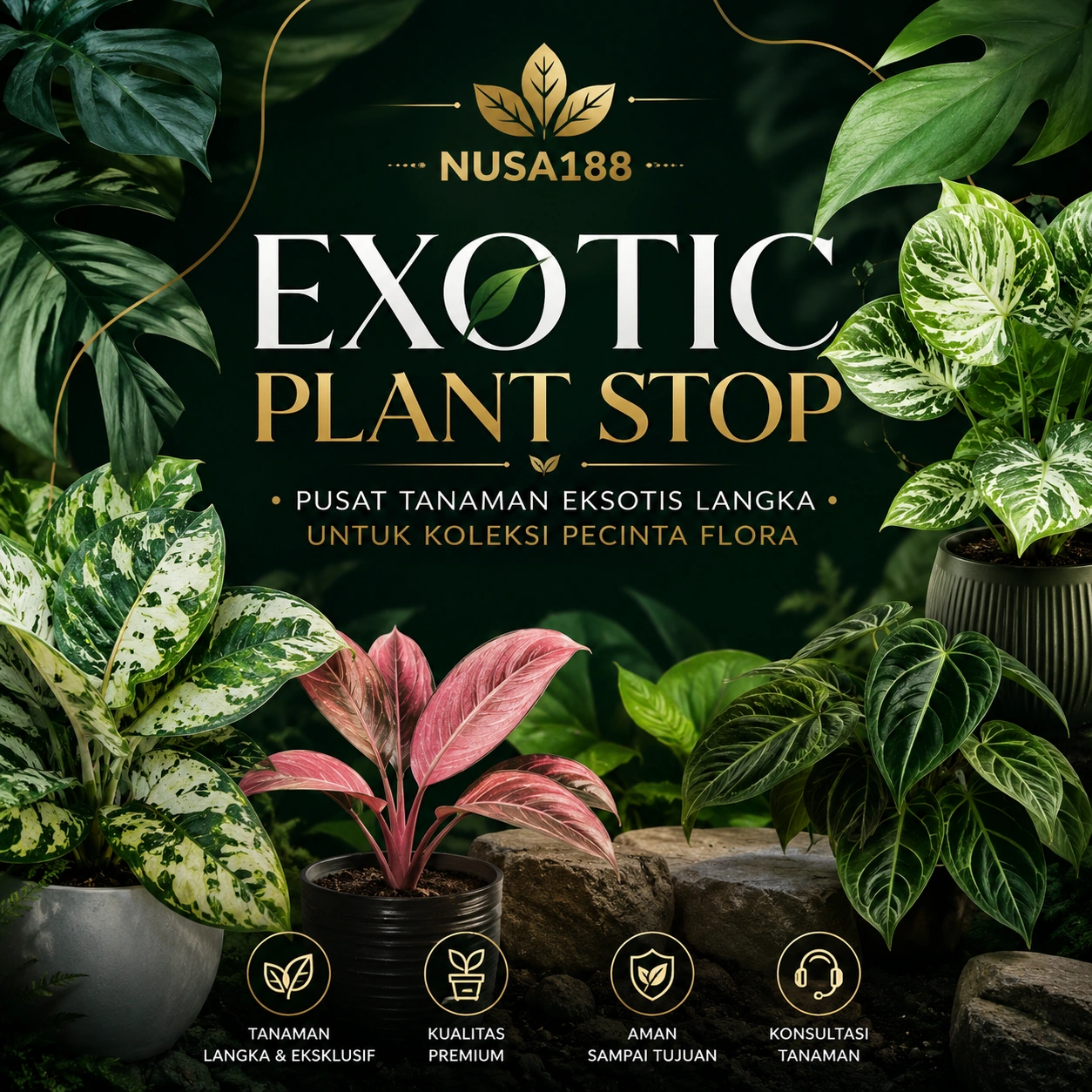 Banner Nusa188 Exotic Plant Stop